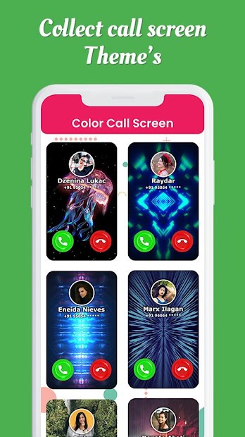 Color Call Flash – Call Screen, Color LED Flash