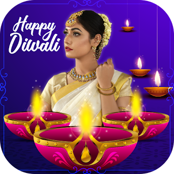 Happy Diwali Photo Frames - HD Backgrounds