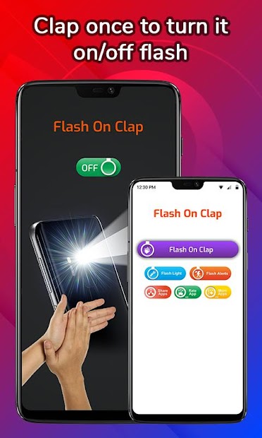 Flashlight On Clap